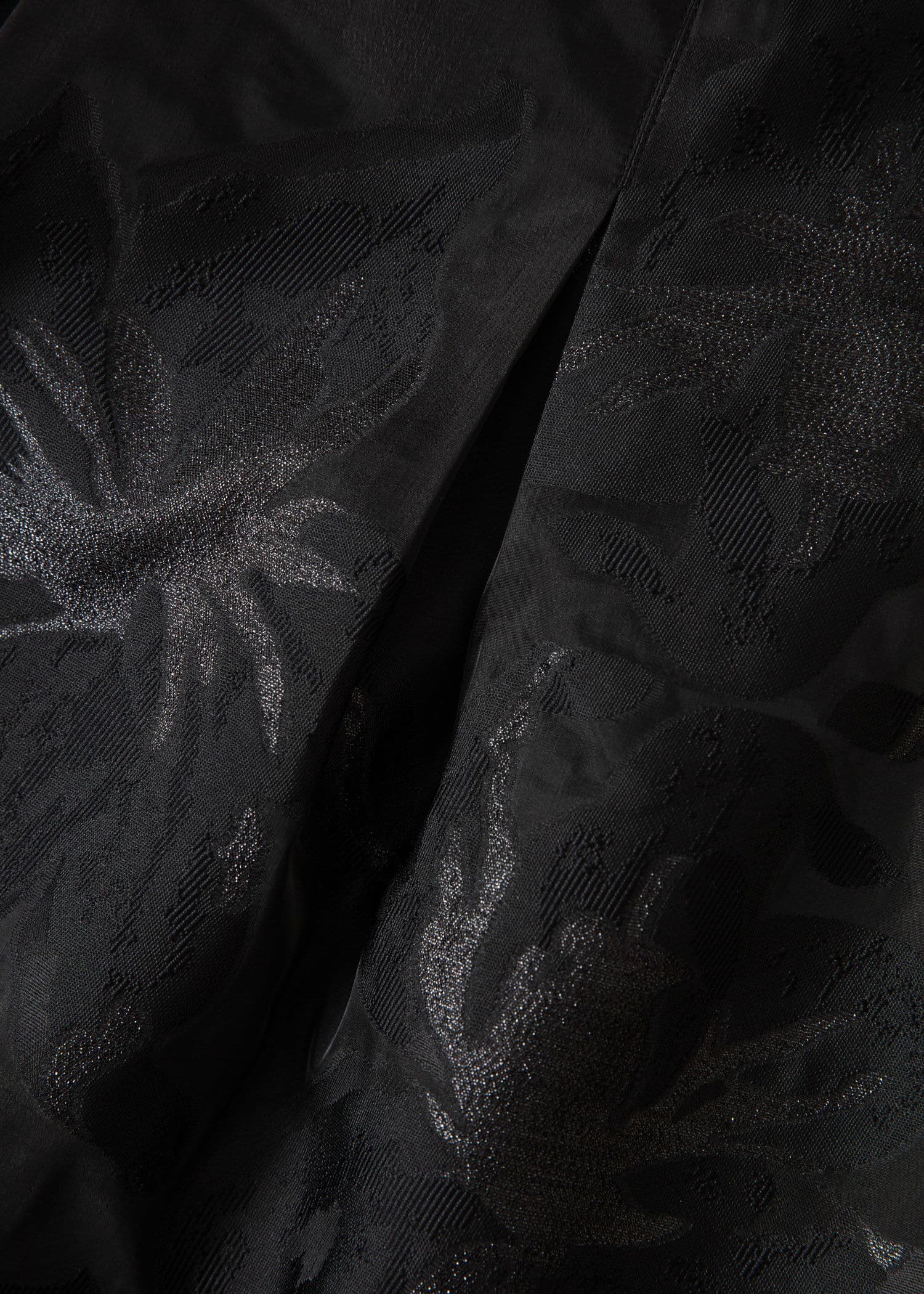 CANDICE Glittrig jacquardkjol - Svart 6 - Indiska