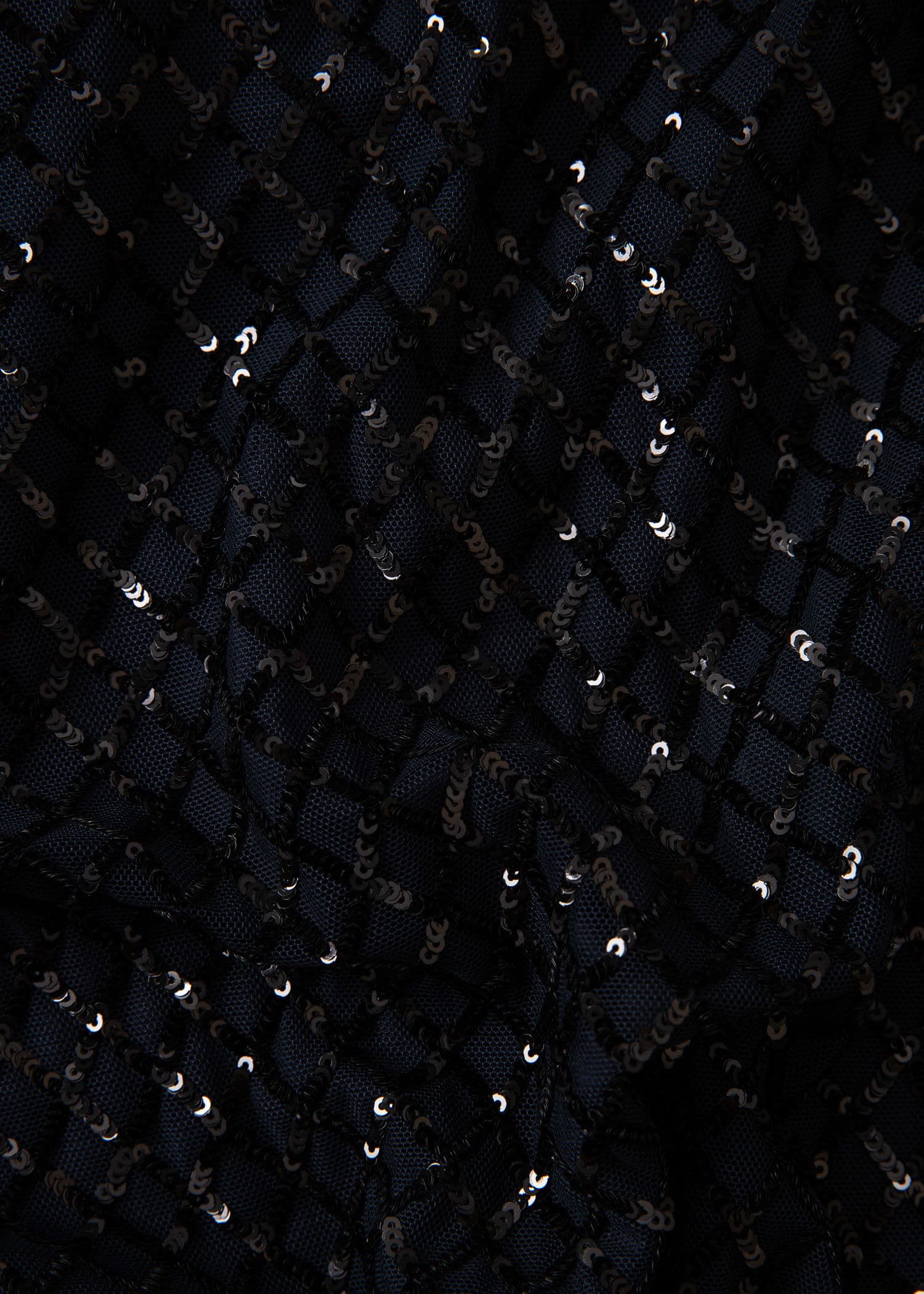 JULIANNA Lång paljettkjol - Blå 5 - Indiska