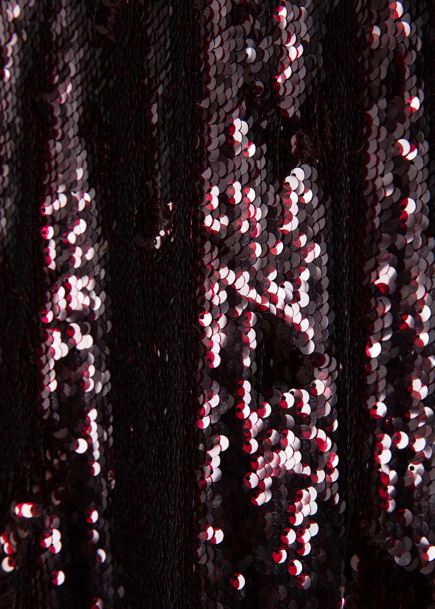 PIPER Vinröd paljettkjol - Röd 6 - Indiska