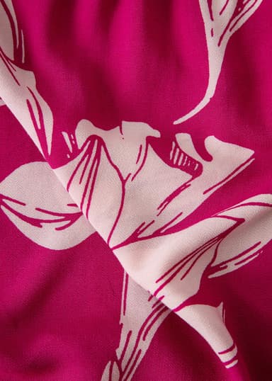 DOLLIE Mønstret bluse - Rosa 2 - Indiska