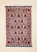 Emb. Carpet 120x180cm - WINE