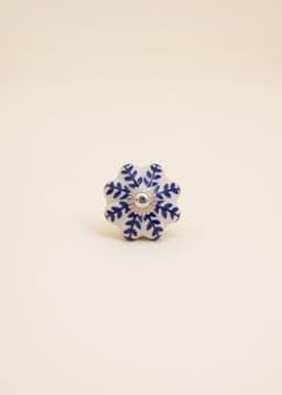 SCALLOP BRANCH KNOB - DKBLUE