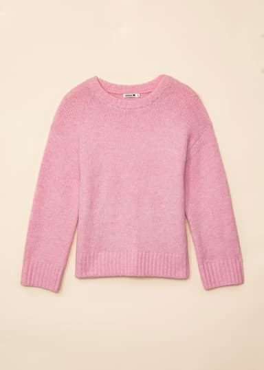 BLAIR Rosa stickad tröja - Rosa 6 - Indiska
