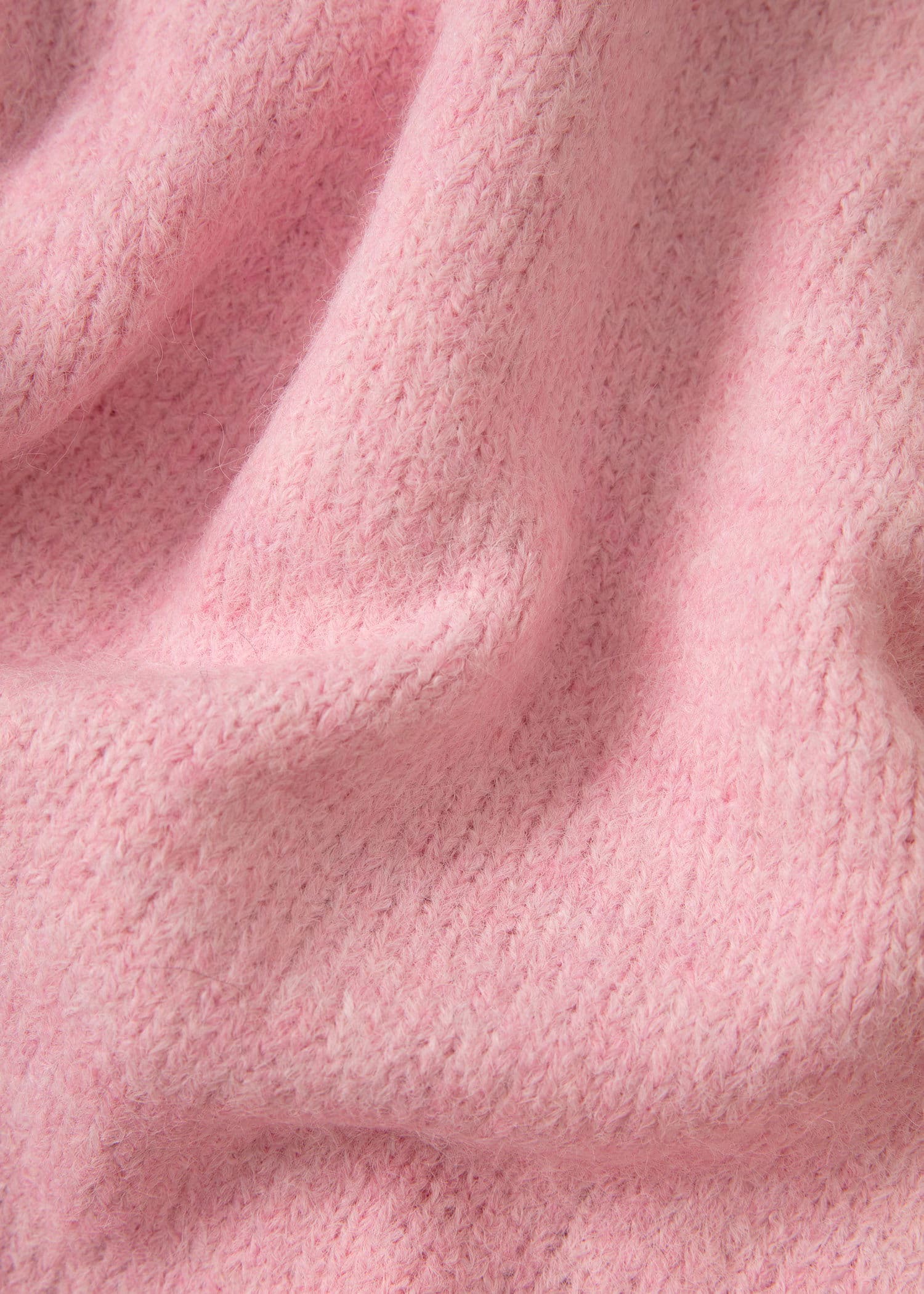 BLAIR Rosa stickad tröja - Rosa 7 - Indiska