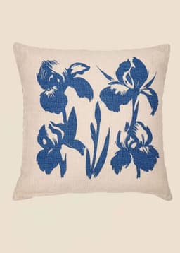 Lin printed CC - IRIS BLUE