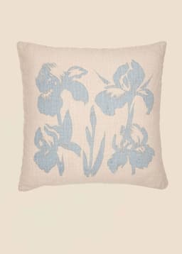 Lin printed CC - IRIS DUSTY BLUE