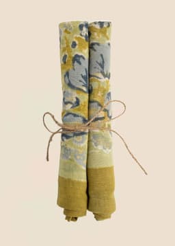 Viny Napkin 2pk - TULIP GREEN