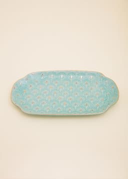 SONA BREAKFAST TRAY - TURQUOISE