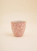 PLAIN GOLD CUP - PINK PETAL