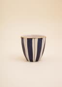 PLAIN GOLD CUP - BLUESTRIPE