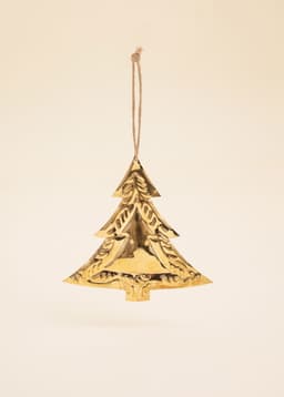 BRASS ORNAMENT - CHRISTMAS TREE