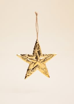 BRASS ORNAMENT - STAR