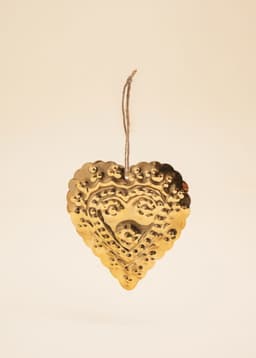 BRASS ORNAMENT - HEART