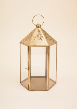 ZORA LANTERN - BRASS