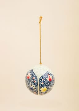 KASHMIR DECO - BLUE PAISLEY