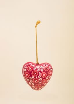 KASHMIR HEART DECO - PINK