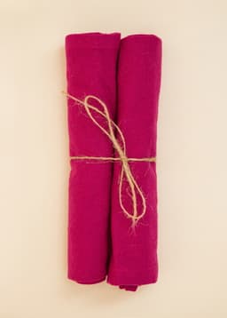 Fia Napkin S/2 - Purple