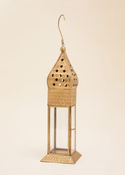 TAJ LANTERN - BRASS