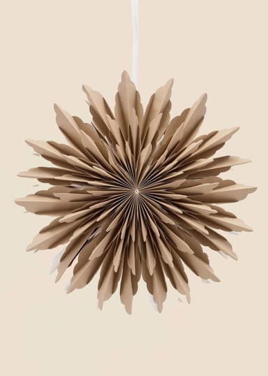 Layer Liten julelampeskjerm. - Beige 1 - Indiska