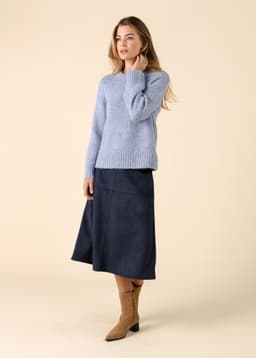 ALINA SKIRT - NAVY