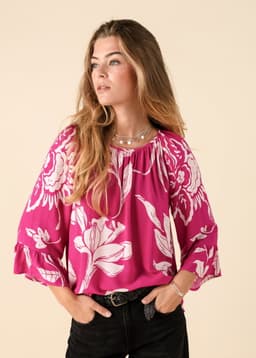 DOLLIE BLOUSE - PINK