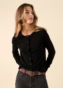 PAULA CARDIGAN - Black