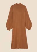 ERNA DRESS - BROWN