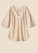 ALLEGRA BLOUSE - BEIGE