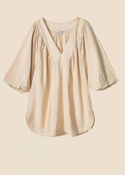 ALLEGRA BLOUSE - BEIGE