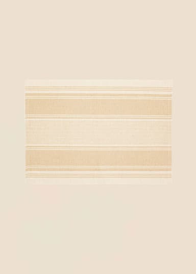 Marie Tabletti, puuvillaa ja pellavaa - Beige 1 - Indiska