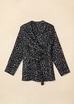 PHOEBE SHORT COAT - GREY