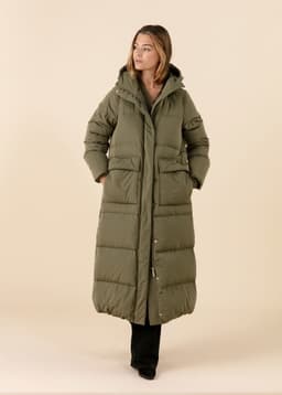FROST LONG COAT - GREEN