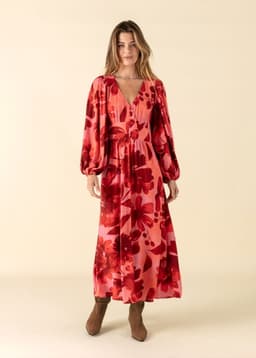 ZIGGY DRESS - RED