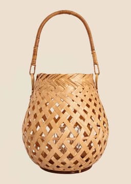 AVA BAMBOO LANTERN L - NATURAL