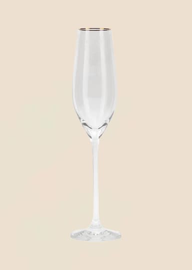 SARRAH Champagneglas i kristall - Multi 1 - Indiska