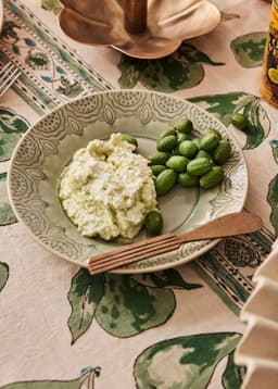 MATHILDA DECO ASSIETTE - DustyBlue