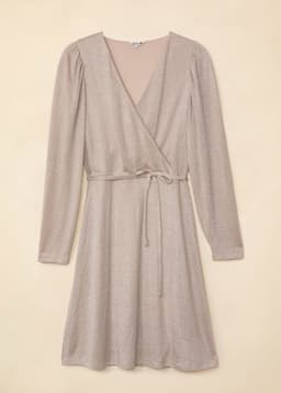 SENJA LUREX DRESS - GOLD