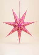 PAISLEY PRINTED STAR - PINK