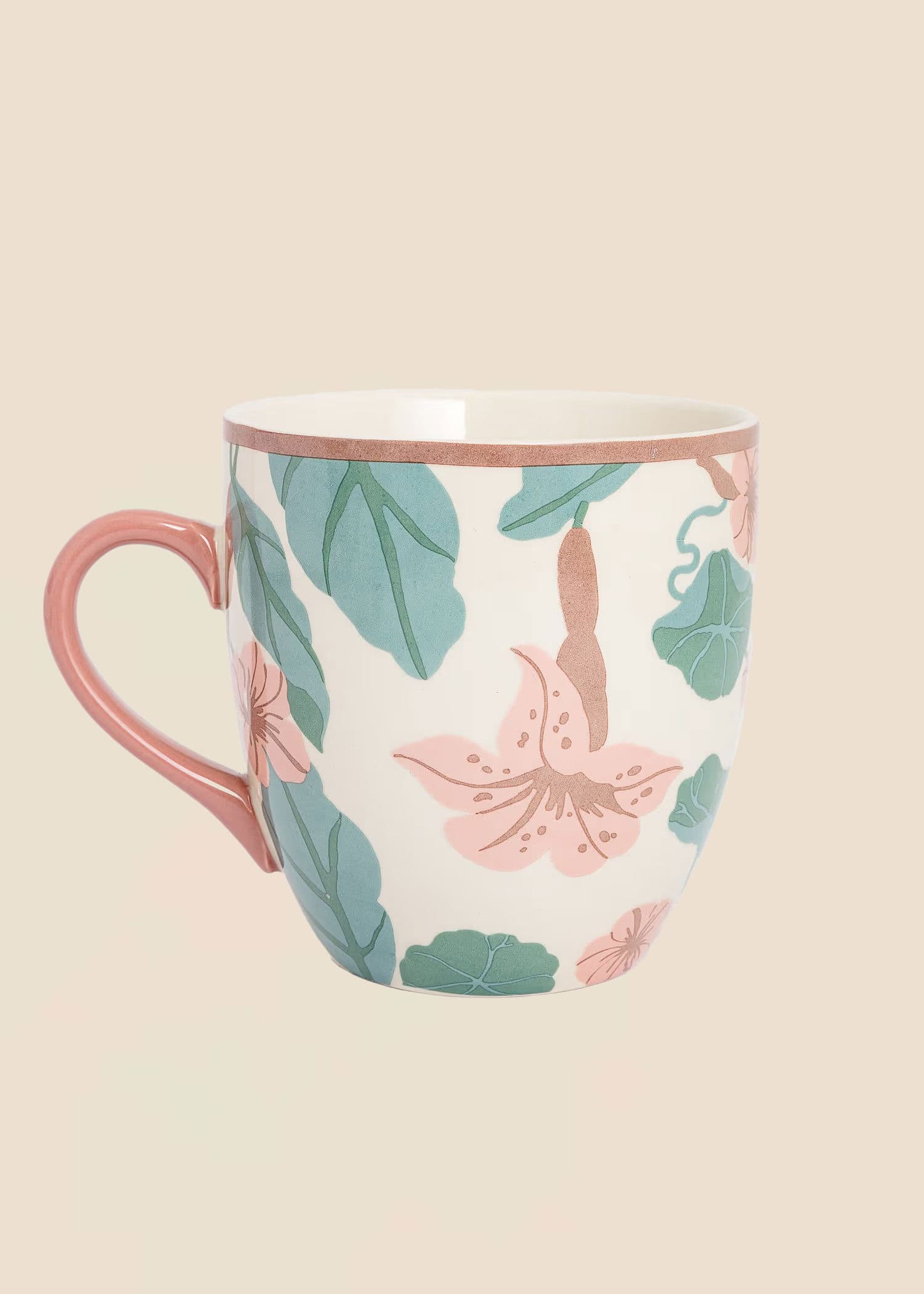 XL XL mugg i stengods - Rosa 1 - Indiska