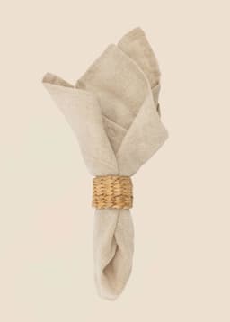 BASANTI NAPKIN RING - NATURAL