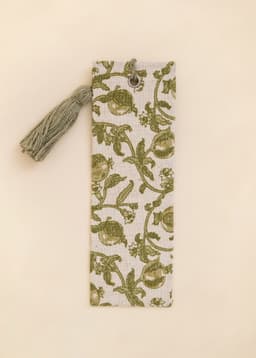 Vira Bookmark - POMEGRANATE GREEN