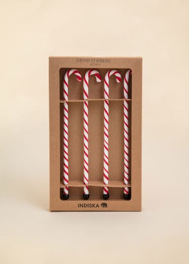 Drink Drinkpinnar i glas 4-pack - Multi 2 - Indiska