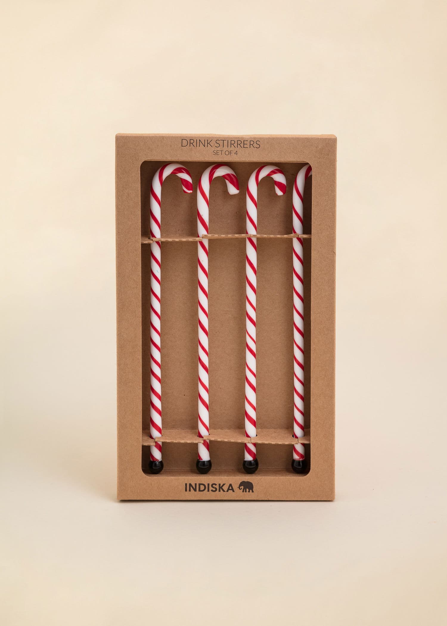 Drink Drinkpinnar i glas 4-pack - Multi 2 - Indiska