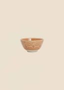 MATHILDA DECO SMALL BOWL - DUSTYPINK