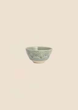 MATHILDA DECO SMALL BOWL - DustyBlue