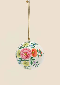 KASHMIR DECO - FLORALWHIT