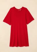 SAMIRA KNITTED DRESS - RED