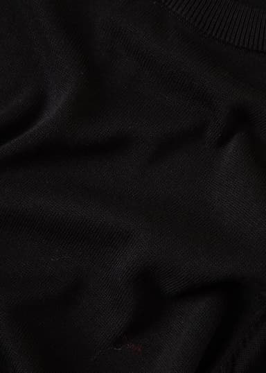 SAMIRA Neulottu lyhyt mekko - Musta 2 - Indiska