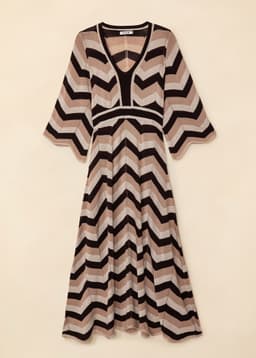 BIANCA DRESS - BROWN