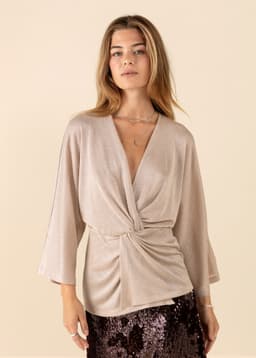 KAJSA TOP - GOLD